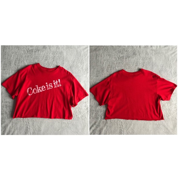 Urban Outfitters Junk Food Coca-Cola Coke Crop Top - Picture 3 of 8